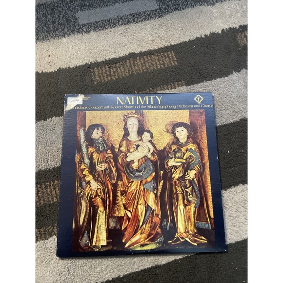 Robert Shaw Atlanta (1976 2LP Playtested QTV-534647/48 Quadraphonic) Nativity - Picture 2 of 4